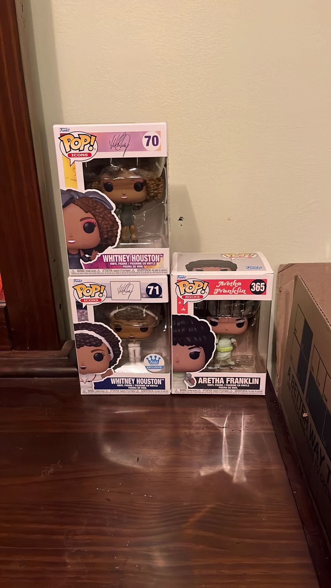 FUNKO POP -ICONS ( HOUSTON & FRANKLIN)