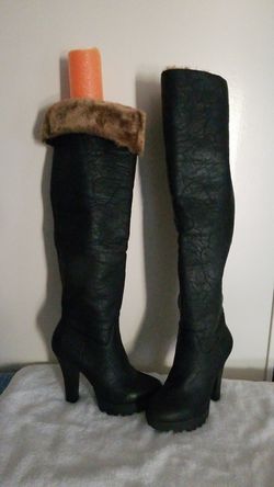 Thigh high boots