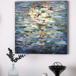 Water reflection Painting Print 