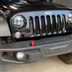 Jeep Wrangler JK Rubicon Steel Front Bumper +