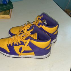 Nike Dunk High Court Purple GS Size 10