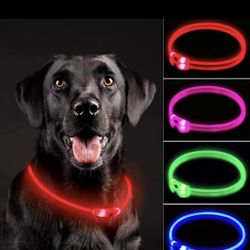Led Dog Collar Rechargeable 