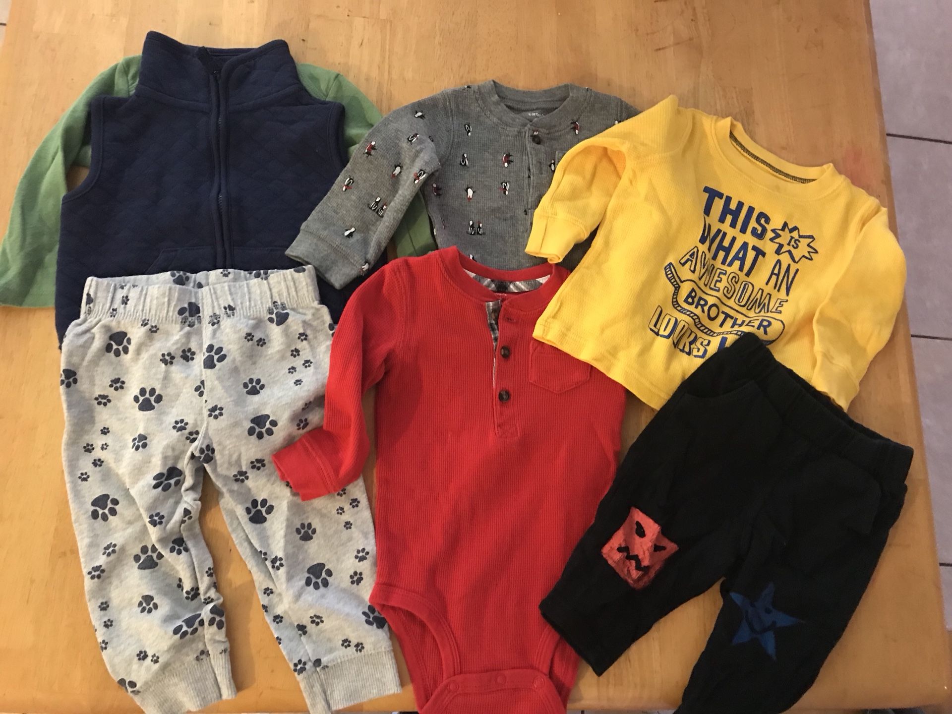 Baby Boy Winter Clothes-12 Months