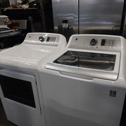 Ge Gas Dryer, Elect Washer