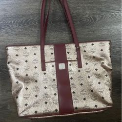 MCM purse check pics. Inside need to be cleaned