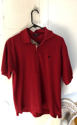 Burberry polo tee