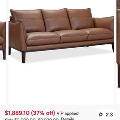 Leather Couch
