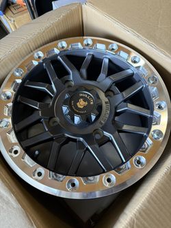 15x7 Bullite Wheels Beadlocks (4/156) Brand New Set
