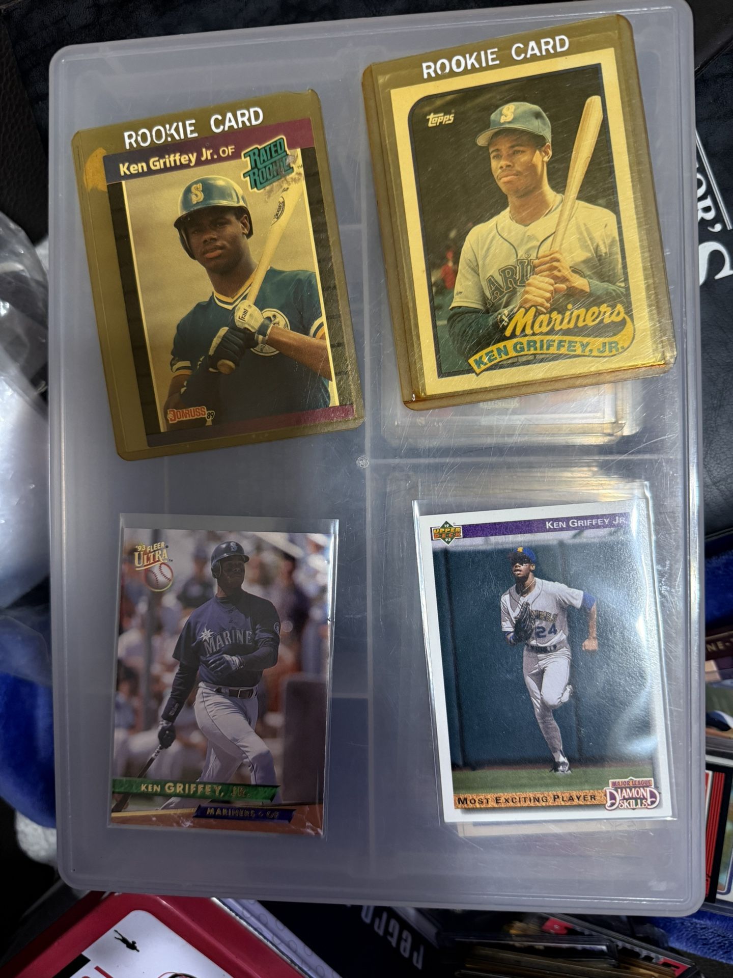 Four Ken Griffey Jr. Cards