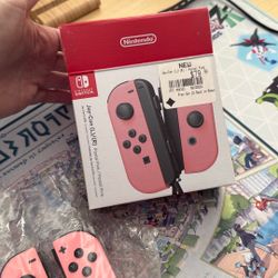 Nintendo Switch Joy Cons Pink