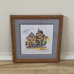 La Casa Batllo Barcelona Painting Picture