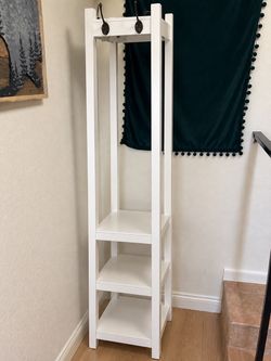 Entryway coatrack, shelving. Storage & more!