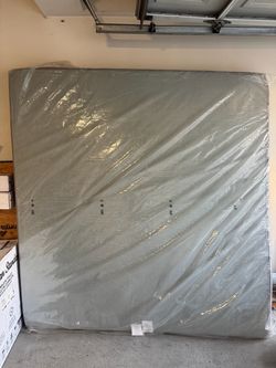 King Size Mattress Still in Plastic Wrap