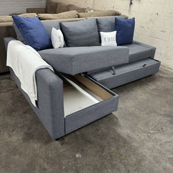IKEA Sectional Sofa With Pull Out Bed