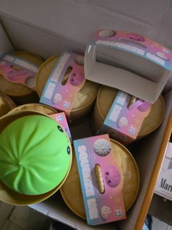 Soyueezzy dumplings.