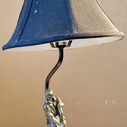 Vintage Bronze Golfer Lamp $50 or Best Offer 