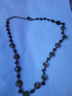 Multicolor Beaded Stone Necklace