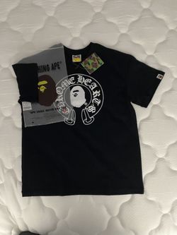 Bape X Chrome Hearts Black Shirt