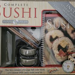 COMPLETE SUSHI BOOK & DVD Kit
