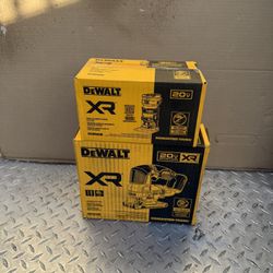 DEWALT 20V MAX XR Cordless Brushless Jigsaw and Router Tool Only 