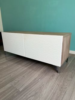 Ikea Modern TV Stand Media Console with Storage