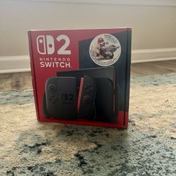 Nintendo Switch 2 + Mario Kart World Bundle Brand New 
