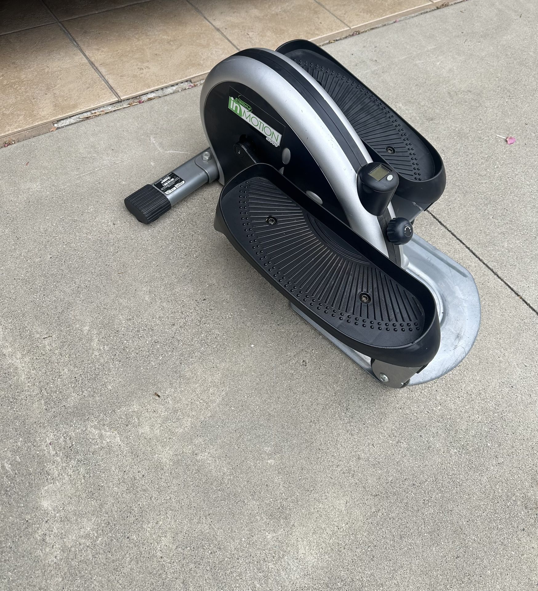 Elliptical Compact Strider Foot Exercise Machine