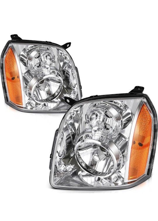 Brand New In The Box Factory Replacement Headlights. 2007 To 2013 Yukon