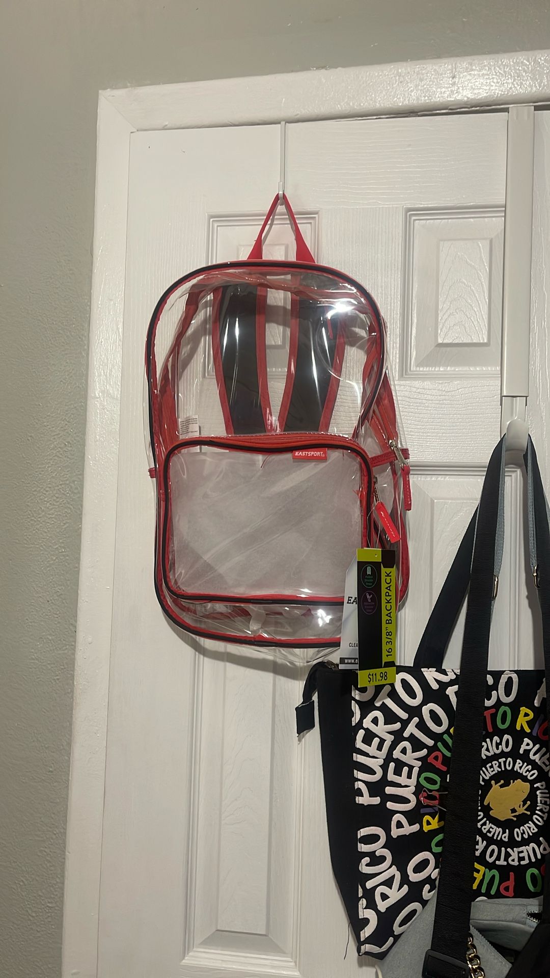 Clear Book Bag New