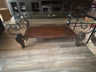Glass table