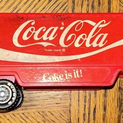 Vintage 1980 BUDDY L Coca-Cola Delivery Truck Trailer
