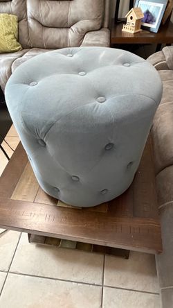 Grey Ottoman