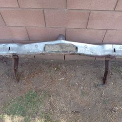 1971 Pontiac Lemans Front Bumper With Brackets