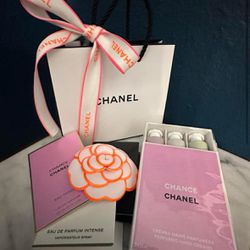 chanel chance hand cream set camellia 