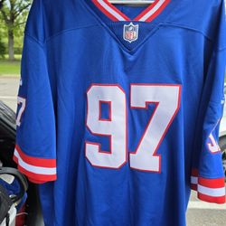 Authentic Dexter Lawrence New York Giants jersey 