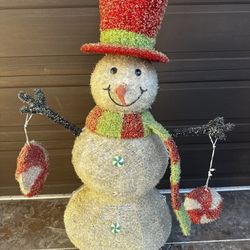 4 Foot Snowman-Christmas Outdoor Decoration