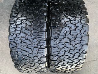 Two 275-55-20 BF Goodrich All Terrain T/A LT