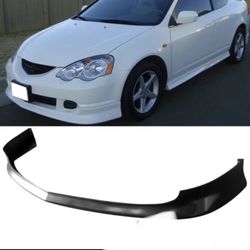 Fits 02-04 Acura RSX DC5 Front Bumper Lip Spoiler T-R Style Unpainted PU