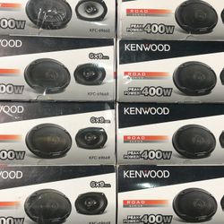Kenwood 6X9 Car Audio Speakers New 