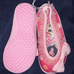 Minnie Mouse Pink Little Girl Watershoes 