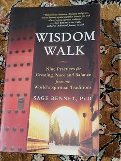 Wisdom Walk By Sage Bennet Book Used