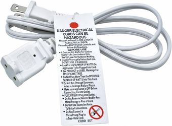 White Indoor Extension Cord
