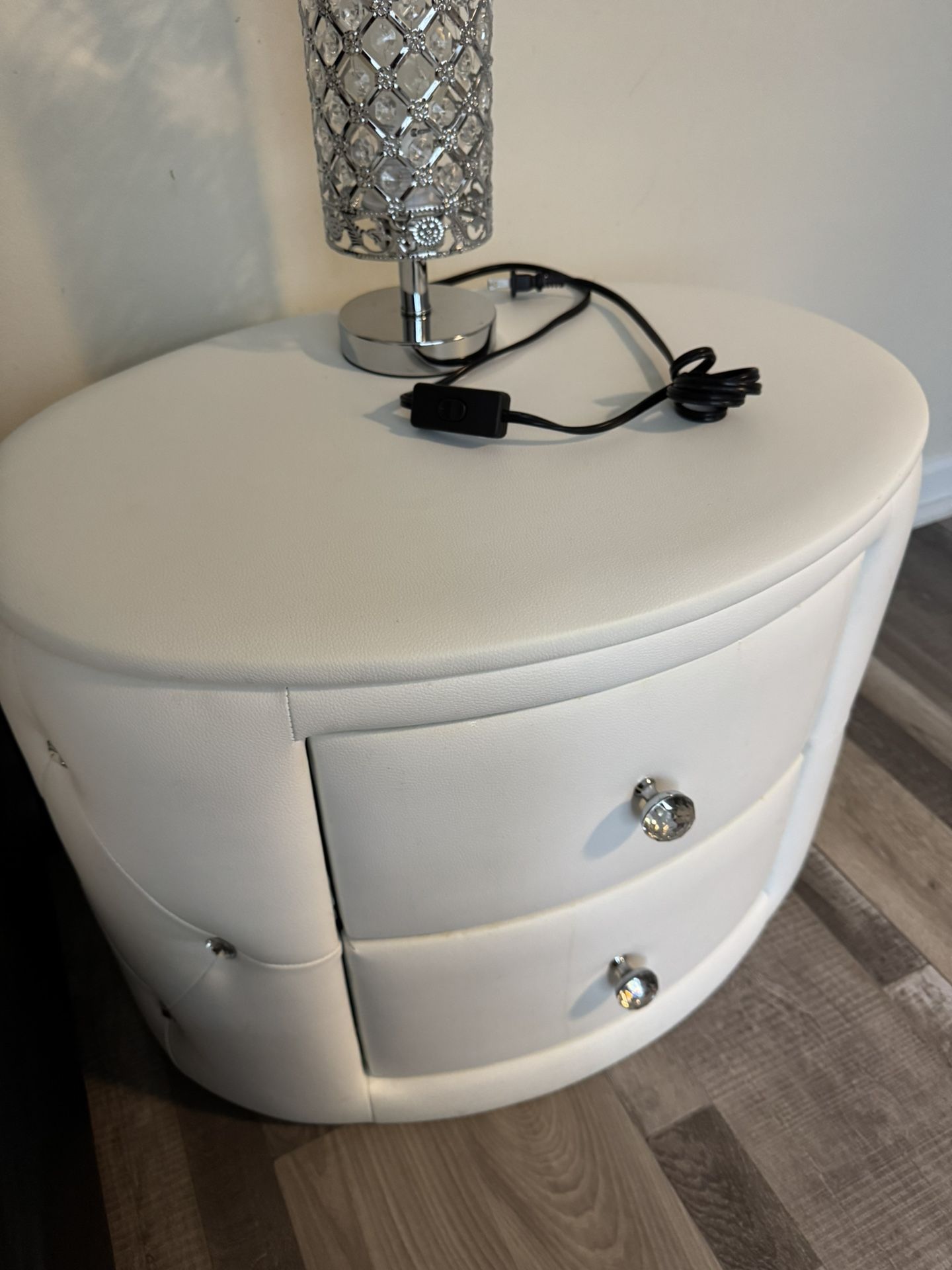 Nightstand With Lamp