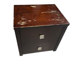 Solid Wood Nightstand