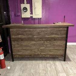 Wooden Reception Desk 