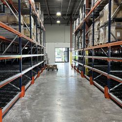 Pallet Racks Beams Uprights Wire Decks Install Delivery Forklift