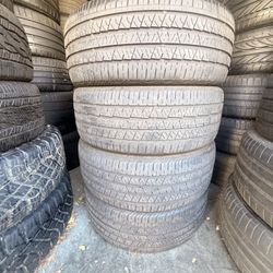 255/45/20 Continental Cross contact 60%+ Tread (4)