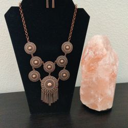 Necklace With Earrings 