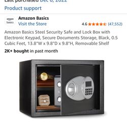 New steel Safe