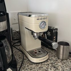 casabrews espresso machine with steamer